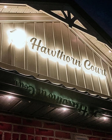 Hawthorn Court — Gable Mount — GoBright permanent lighting installation