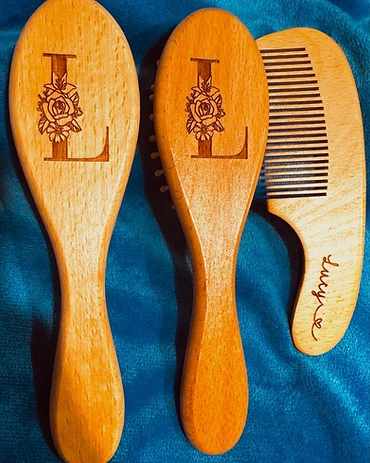 Personalized Grooming Set — custom laser engraving by GoBright