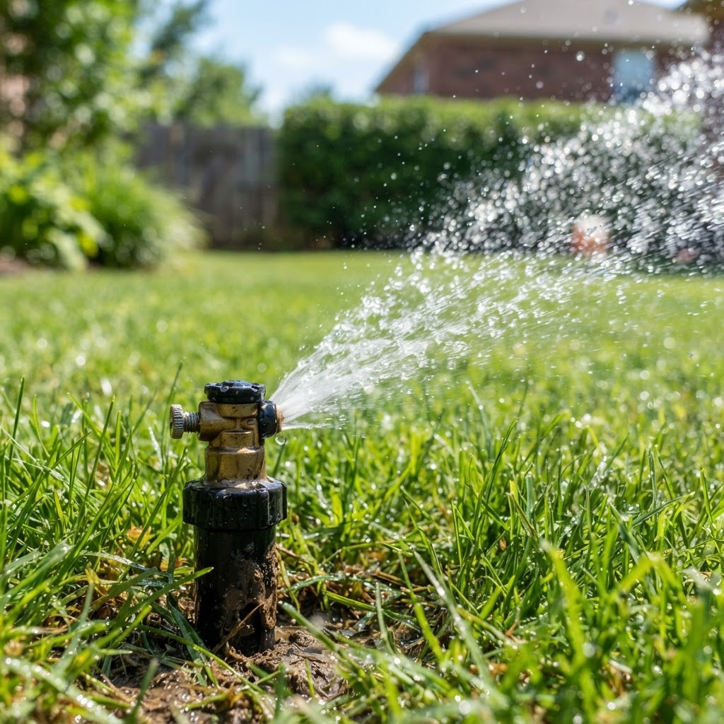 Sprinkler System Cleaning