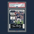2000 Playoff Contenders Tom Brady Auto PSA 9
