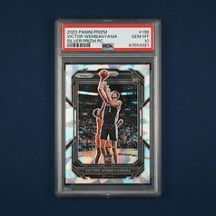 2023-24 Panini Prizm Victor Wembanyama Silver RC PSA 10