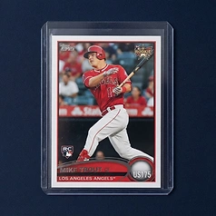 2011 Topps Update Mike Trout Rookie RC #US175 Raw