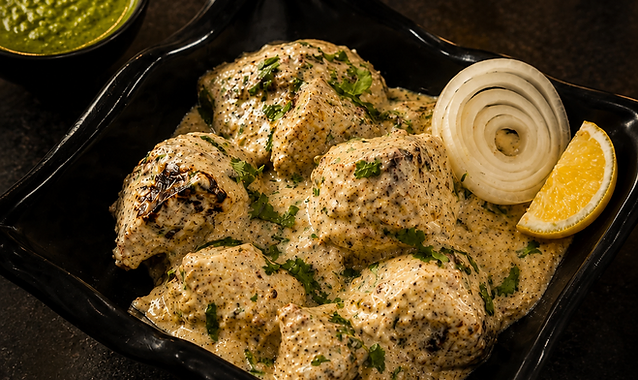 Afghani Malai Chaap from Andaaz Kitchen