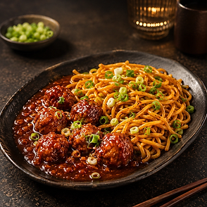 Noodle Manchurian from Andaaz Kitchen