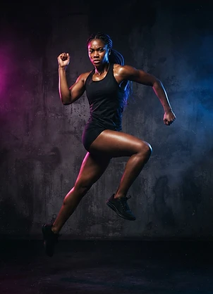 The Athlete — senior editorial portrait