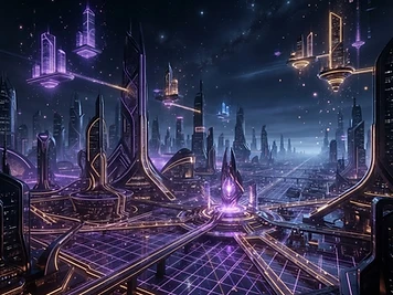 The Grid at Night