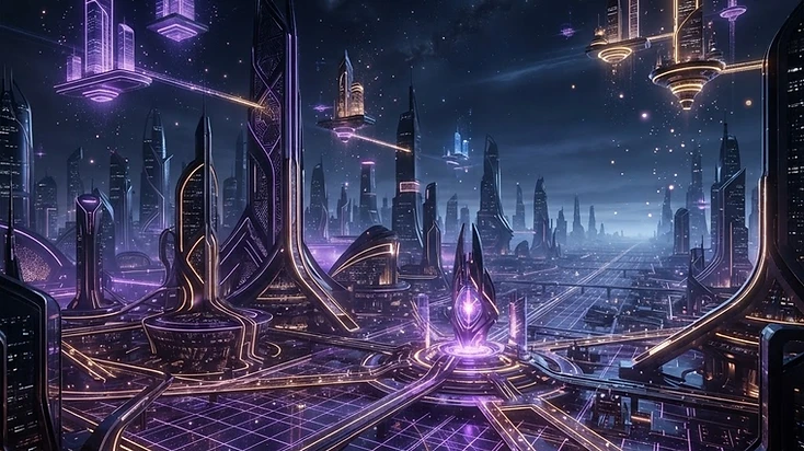 The Grid at Night