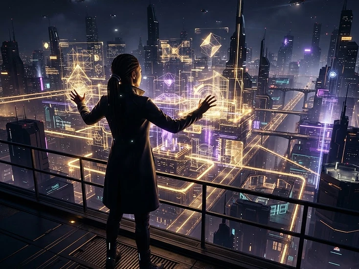 A world-builder overlooking the VBG virtual grid