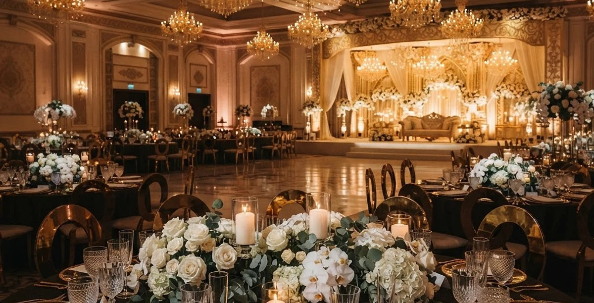 Wedding photographer covering an elegant celebration in Saudi Arabia