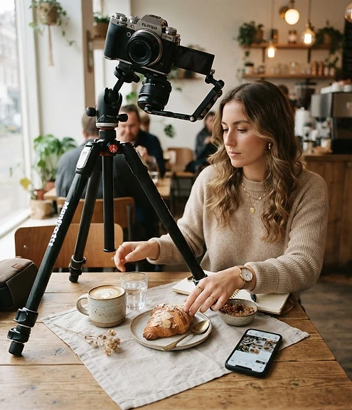 Lifestyle and social media content photography shoot for a Saudi brand