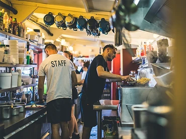 En cuisine à La Buvette des Bains