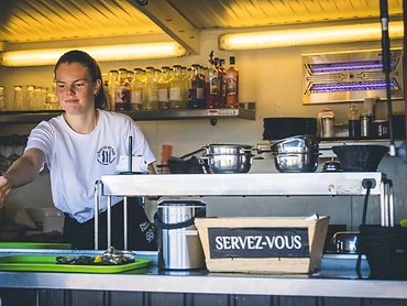 Service au comptoir