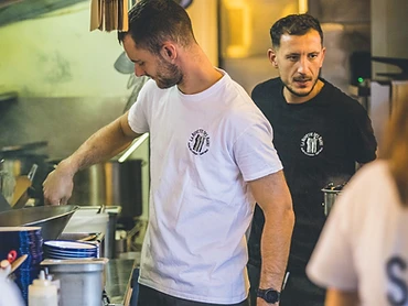 L'équipe en cuisine