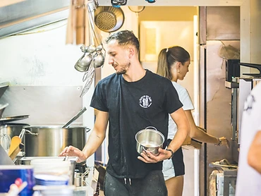 Préparation en cuisine