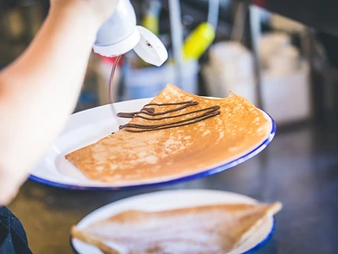 Crêpe au chocolat
