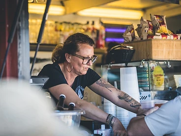 Service au comptoir