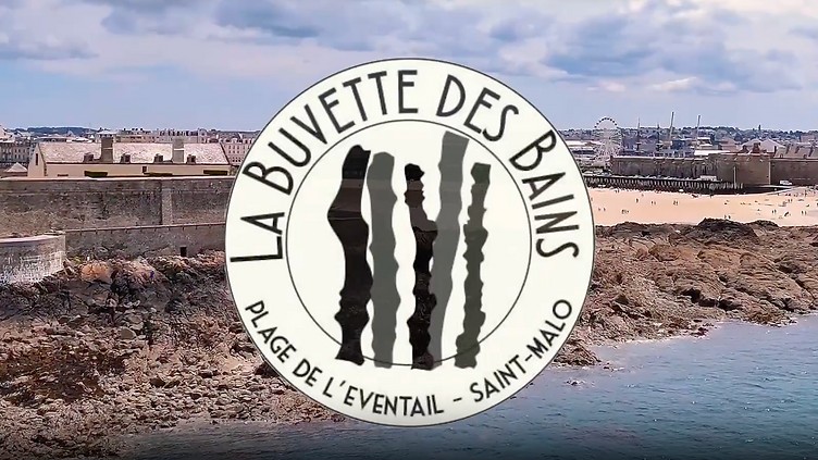 La Buvette des Bains, plage de l'Éventail à Saint-Malo