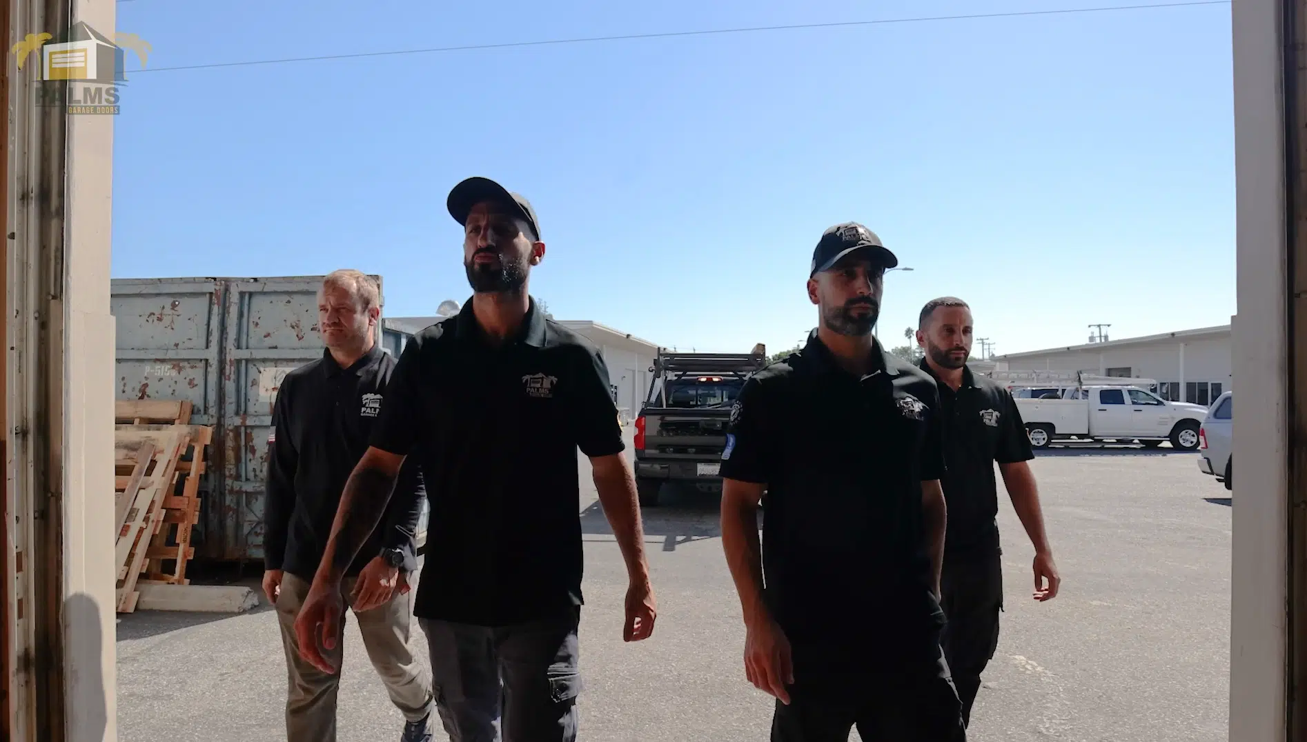 Palms Garage Doors technicians team