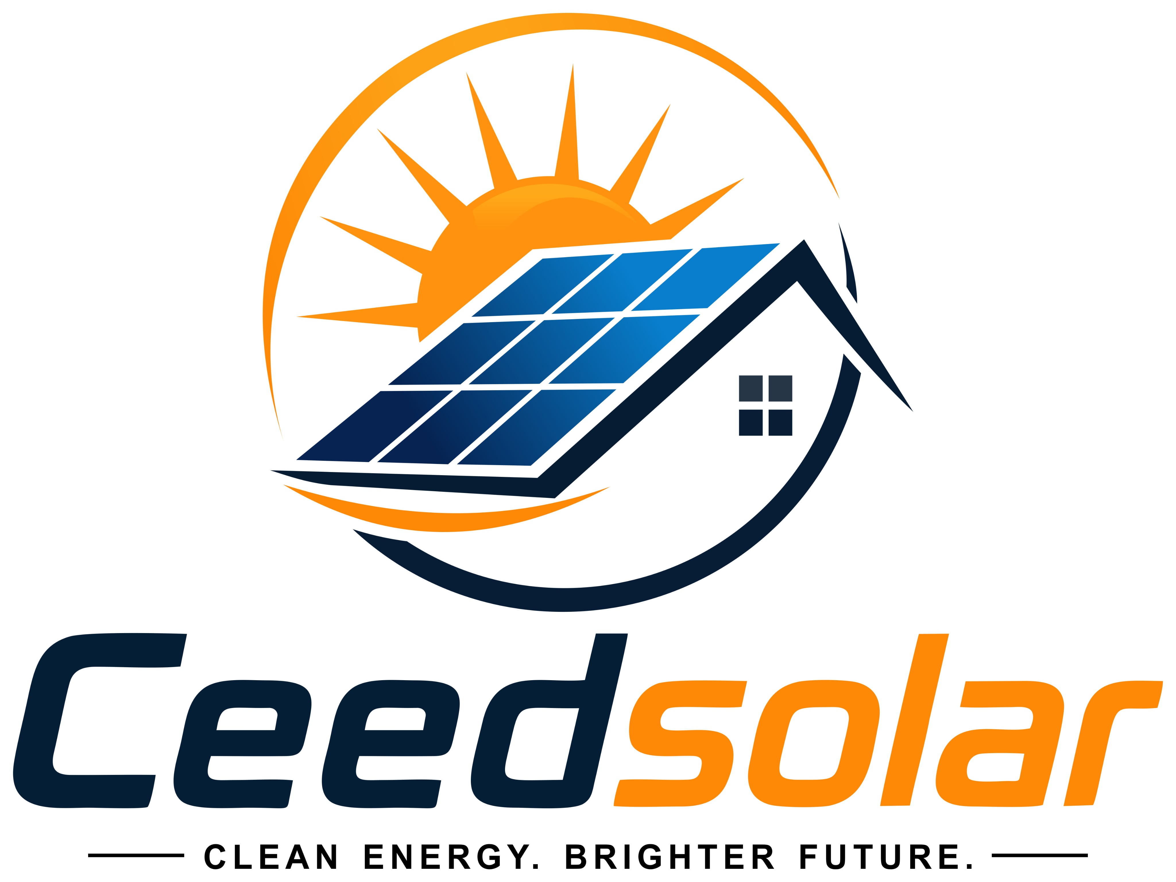 CEED SOLAR logo — Clean Energy. Brighter Future.