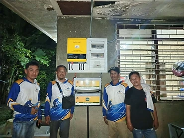 One-Solar Inverter + 2 Solar Homes Battery — Hybrid 10kW solar installation in Cagayan de Oro City