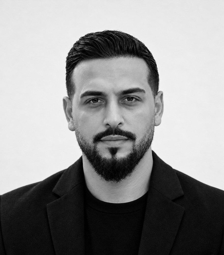 Portræt af Omar Nazir