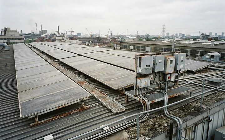 Impianto fotovoltaico industriale esistente da sottoporre a revamping
