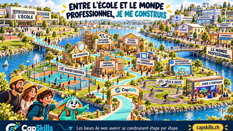 CapSkills — entre l'école et le monde professionnel, je me construis