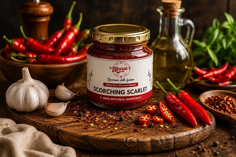 Marie's Scorching Scarlet