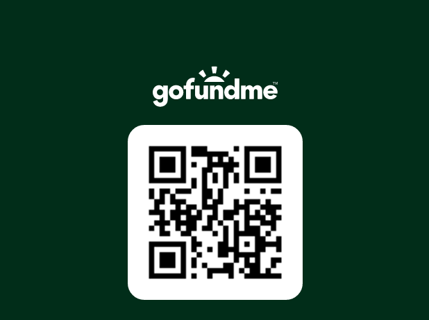 GoFundMe QR code