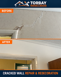 Cracked Wall Repair by Torbay Property Repairs