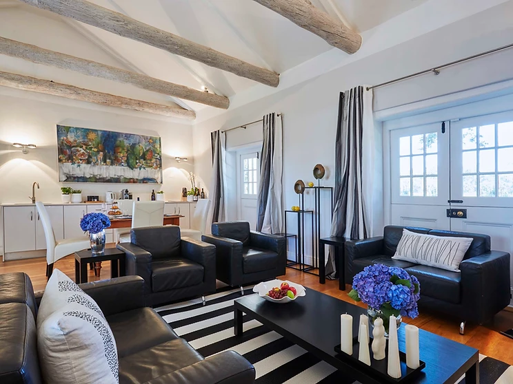 Accommodation at Allee Bleue Wine Estate in Franschhoek