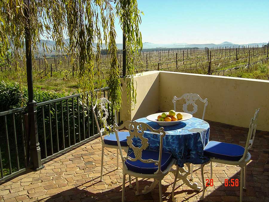 Grangehurst Winery accommodation in Stellenbosch