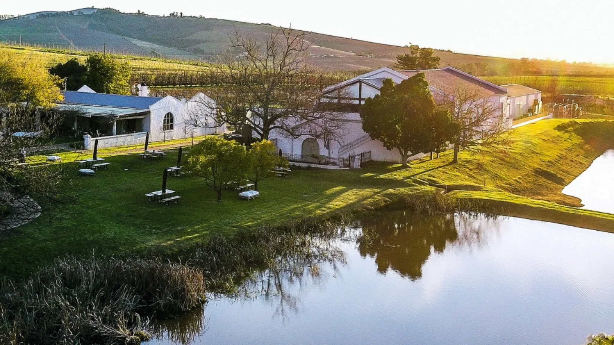 Fly to L’Avenir Wine Estate