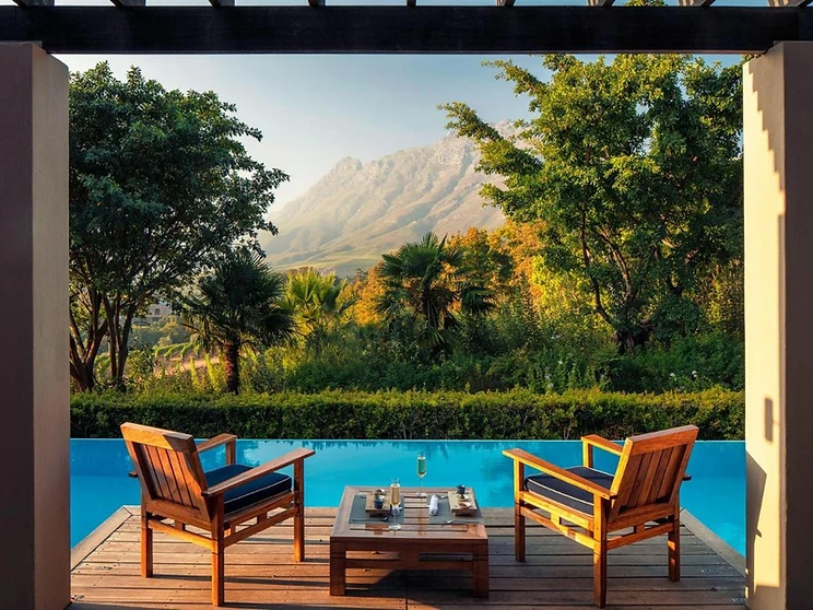 Accommodation at Delaire Graff Estate in Stellenbosch