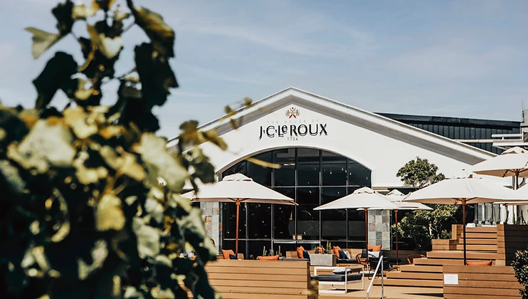 JC Le Roux wine estate in Stellenbosch