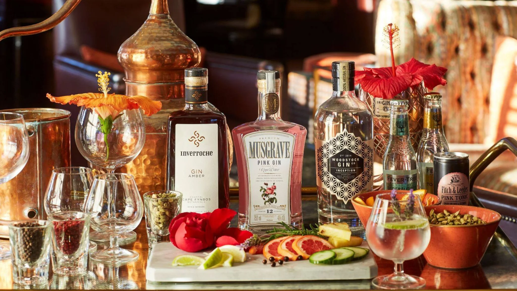 Gin Tasting in Cape Town at 12 Apostles Hotel