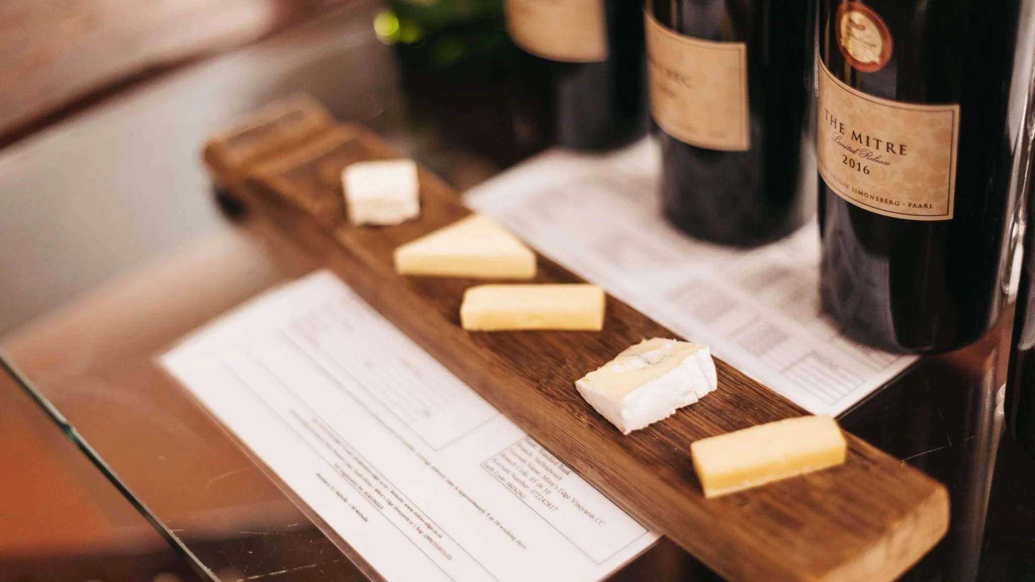Mitre's Edge Cheese Pairing