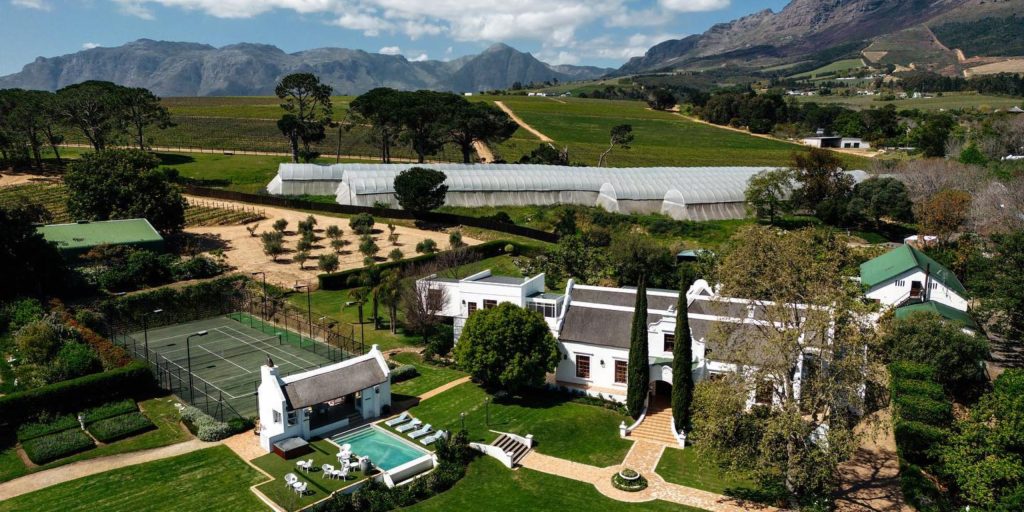 Avontuur Wine Estate accommodation in Stellenbosch