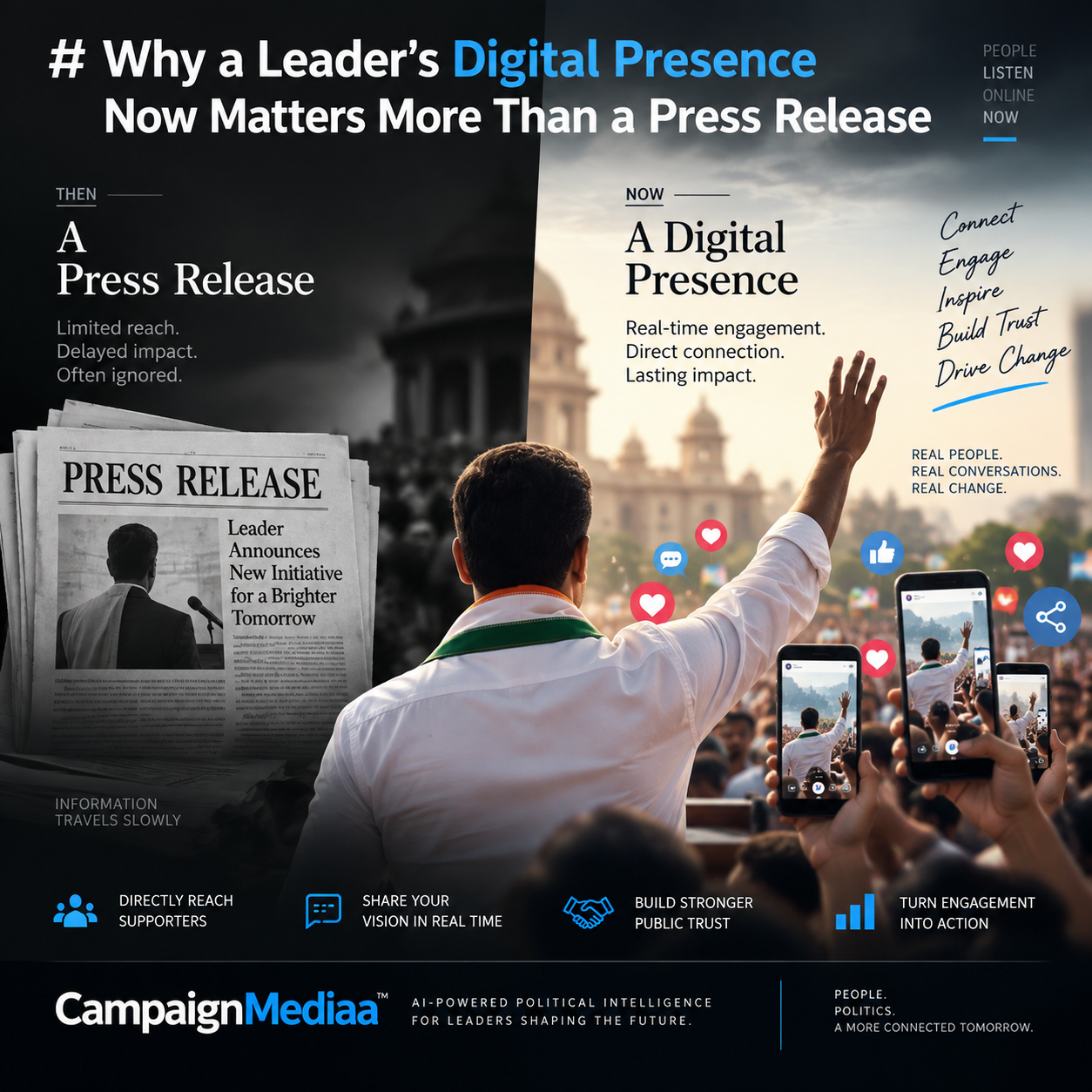 Why a Leader's Digital Presence Now Matters More Than a Press Release