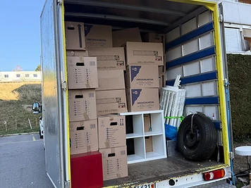 Camion chargé