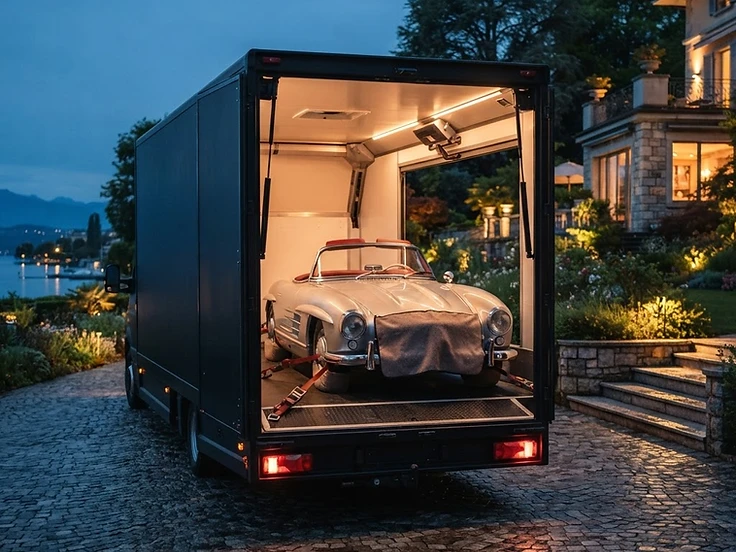 Transport de prestige — illustration
