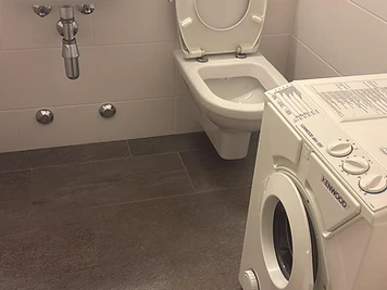 Salle de bain à détartrer