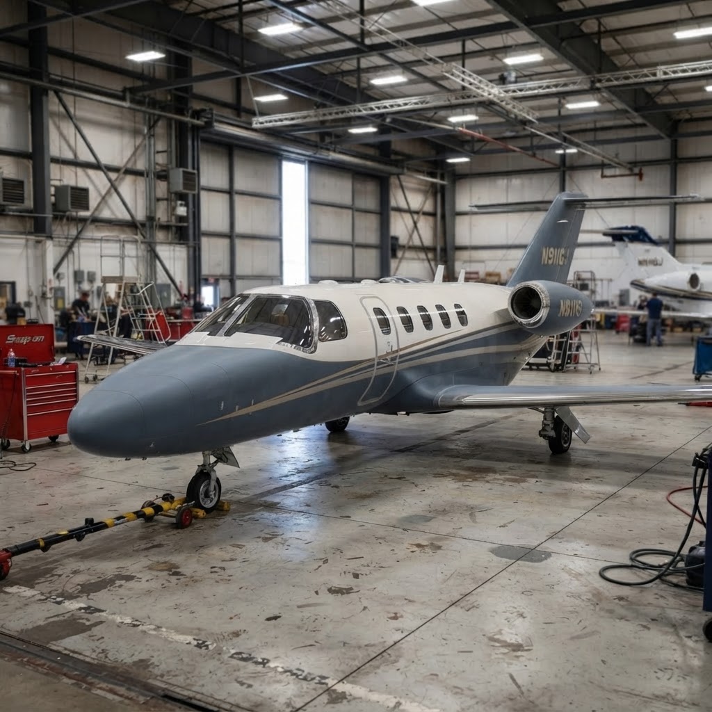 Cessna 414 - Before Refinishing