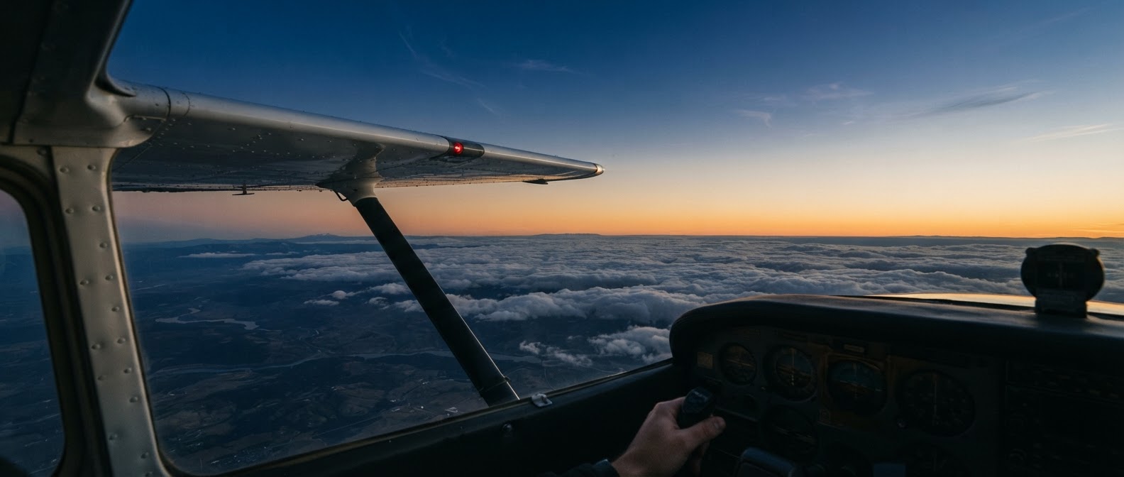 Horizon at 5000 feet