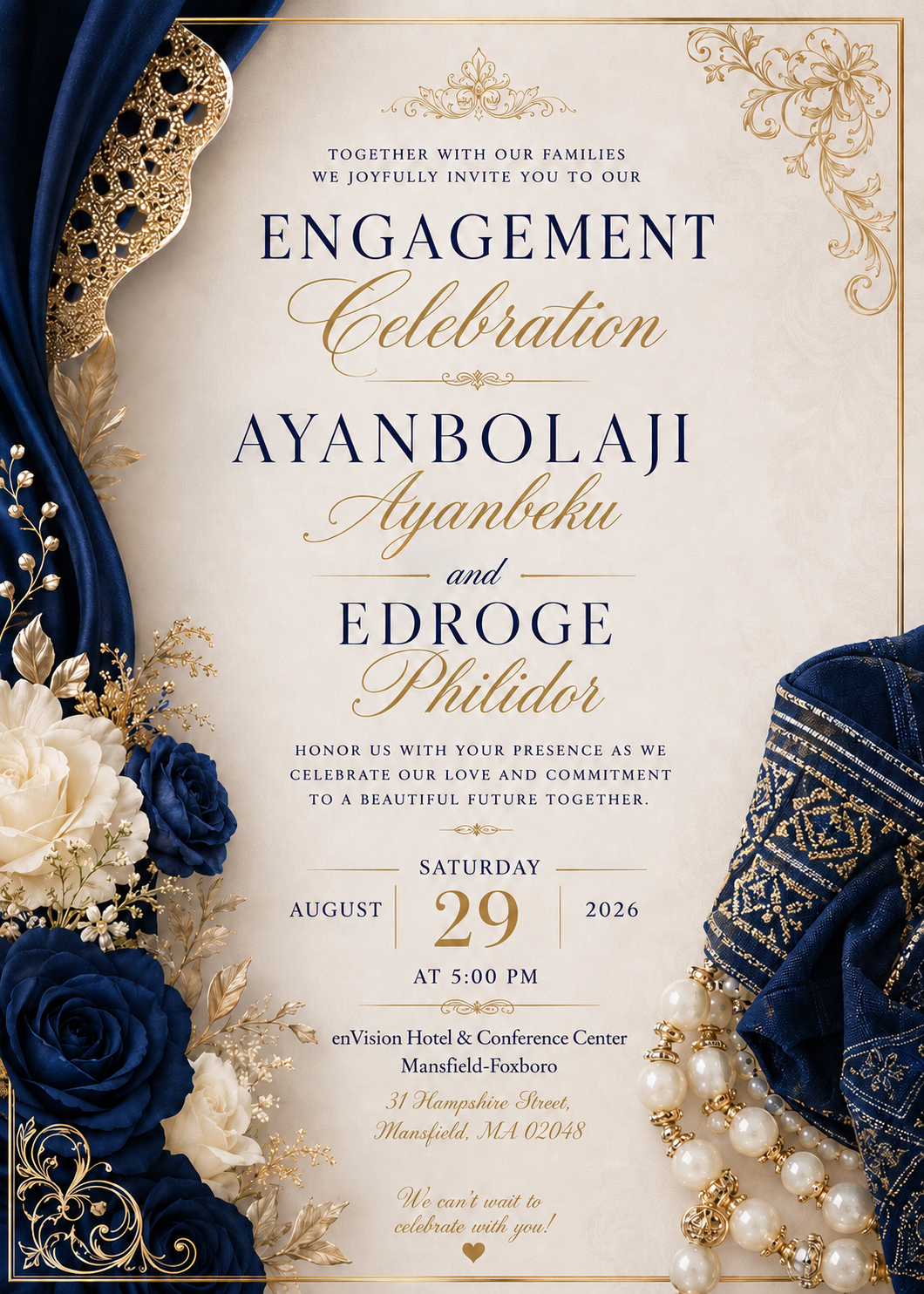 Engagement invitation