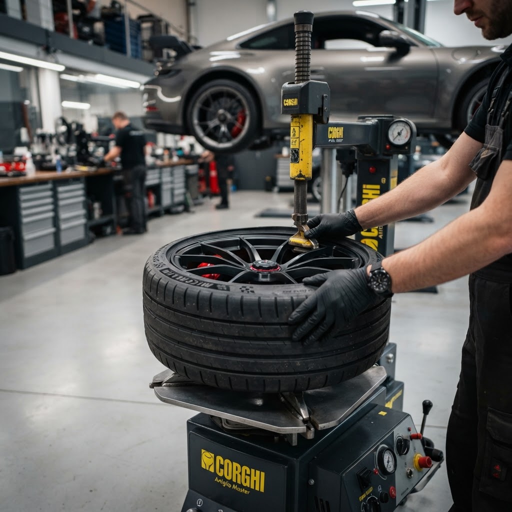 Tyre Fitting at Torque Hub