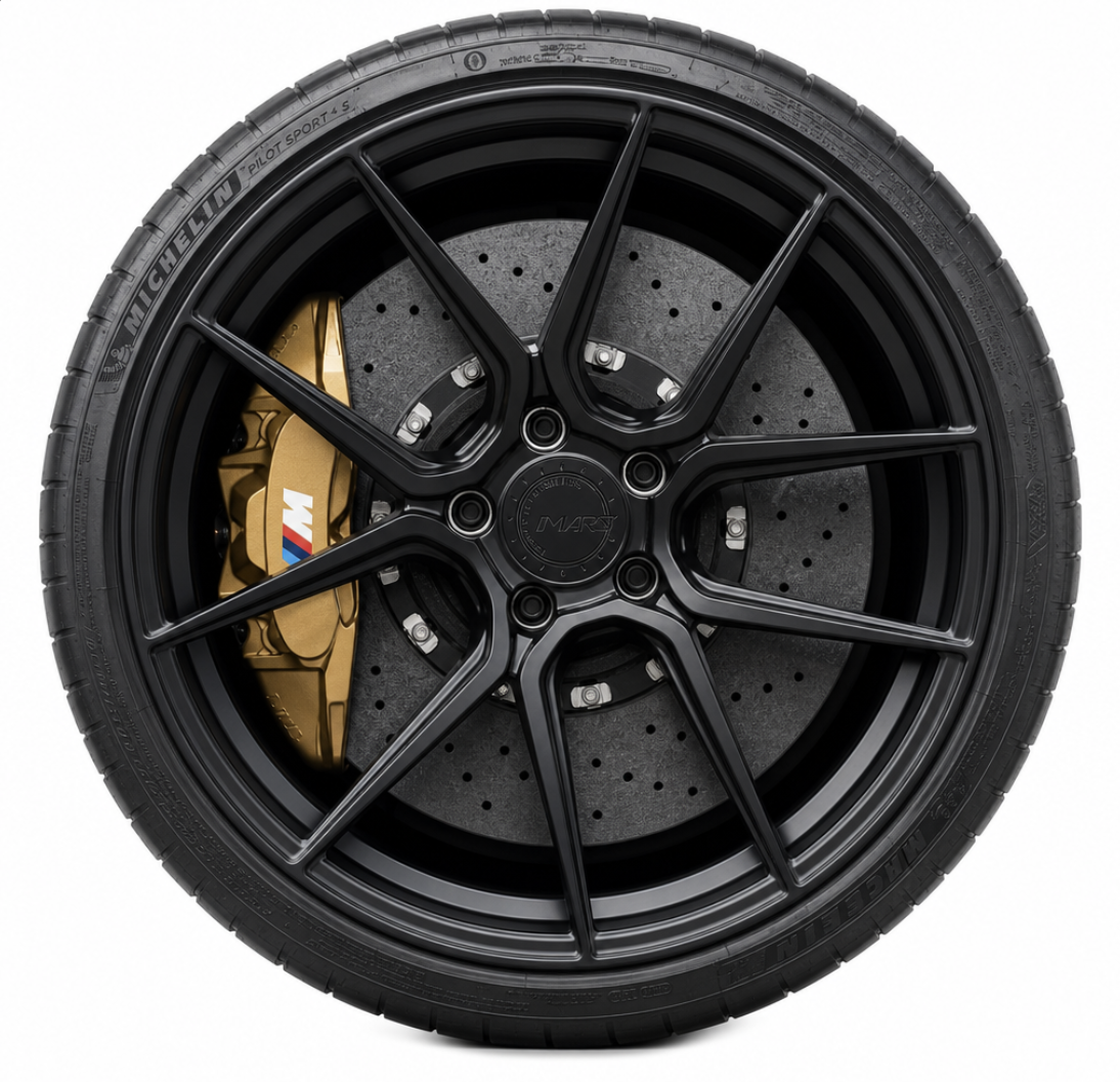 Premium alloy wheel and tyre