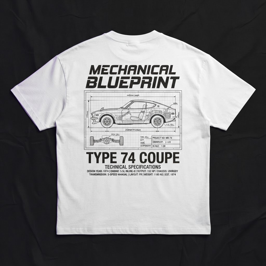 911 Racing Graphic Oversized Tee