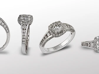 Halo Engagement Ring