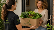 LocalLeafs home delivery of fresh leafy greens